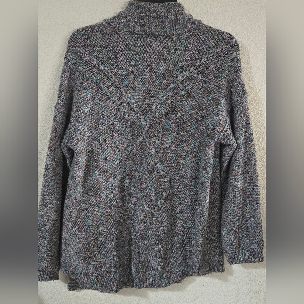 Chico's Multicolor Textured Cardigan - Picture 4 of 9